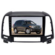 Штатная магнитола 9 дюймов для Hyundai Santa Fe 2006-2012 MEKEDE M7 PLUS 3752-6152 экран 2K Android 13 12+256 Gb